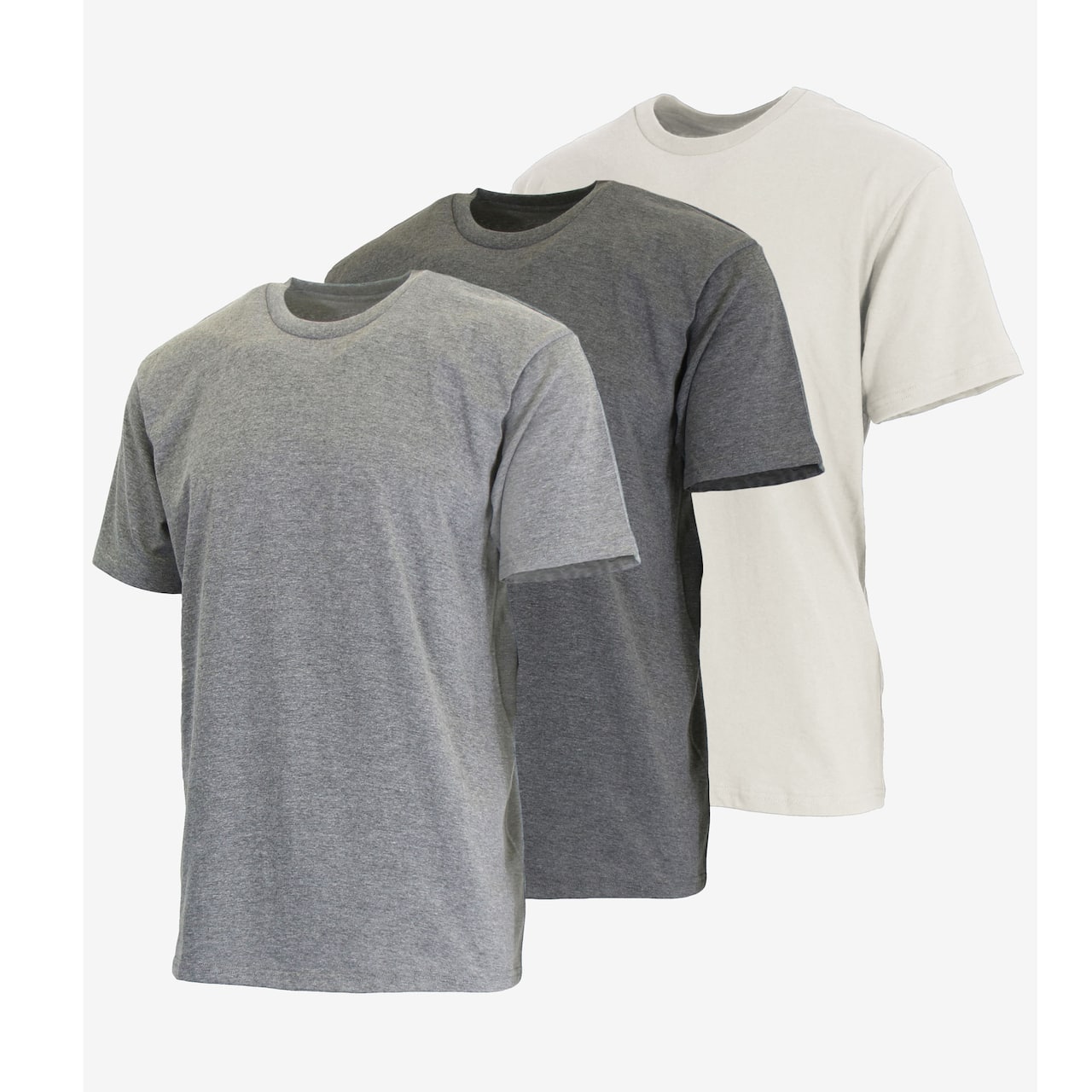 Galaxy by Harvic Men's Short Sleeve Crew Neck Classic T-Shirt 3 Pack